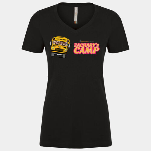 Zachary's Camp Ladies V-NECK SHIRT Thumbnail