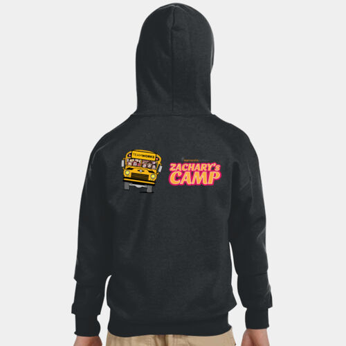 Zachary's Camp - Youth Heavy Blend™ 8 oz., 50/50 Full-Zip Hood Thumbnail