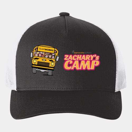 Zachary's Camp  - Yupoong Adult 5-Panel Retro Trucker Cap Thumbnail