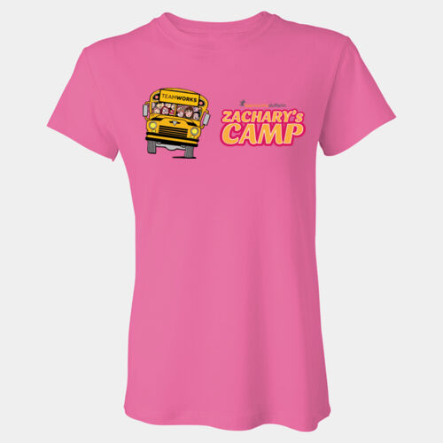 Zachary's Camp  - Ladies'  5.3 oz. T-Shirt Thumbnail